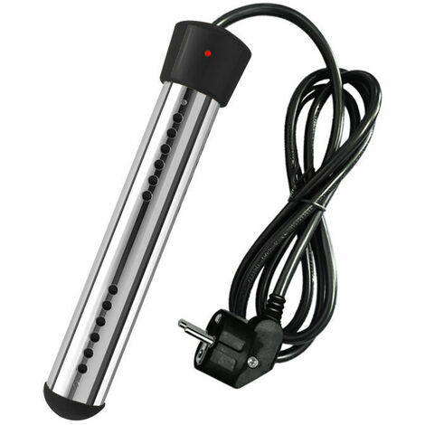 Aquecedor de água elétrico de 3000W com tensão de imersão, aquecedor de água de piscina, aquecedor de água portátil, adequado para lagoas, baldes
