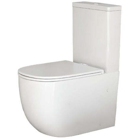 AQUORE 00334 GENOVA Inodoro Rimless Compacto Completo - ref: 00334