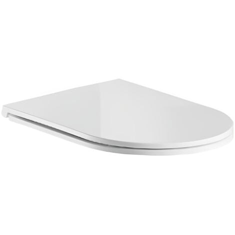 AQUORE 00338 TURÍN/GENOVA Tapa Asiento WC Caída Amortiguada Blanco - ref: 000338