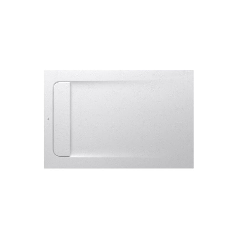 Receveur de douche extra plat en Stonex® Aquos - 1000x700mm - Blanc