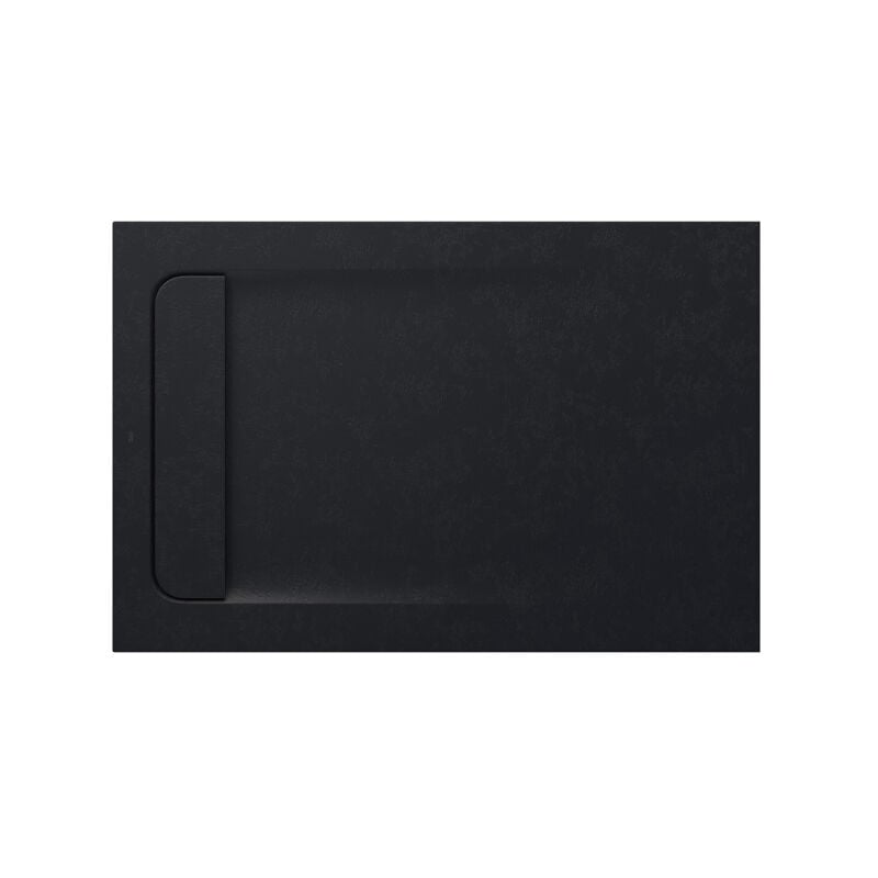 Receveur de douche extra plat en Stonex® Aquos - 1000 x 700 mm - Noir