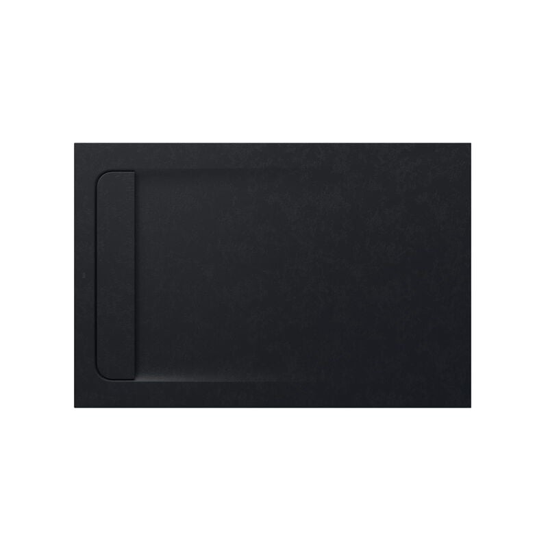 Receveur de douche extra plat en Stonex® Aquos - 1200x800mm - Noir