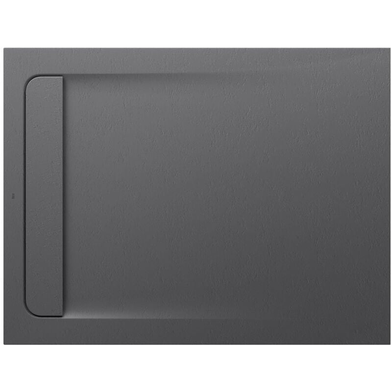 Receveur de douche extra plat en Stonex® Aquos - 1200x900mm - Gris Ardoise