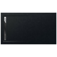 Aquos Receveur Stonex 160X100 Noir - ROCA AP6016403E801400