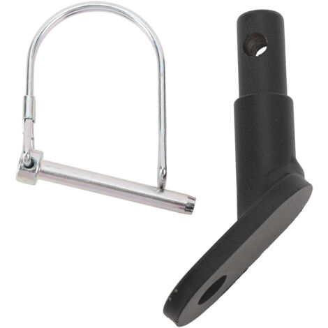 aqxreight Coupleur de Remorque de Vélo Ortable en Acier P, Connecteur D'attelage de Remorque de Vélo, Fixation avec Boucle à Dégagement Rapide pour Poussette.
