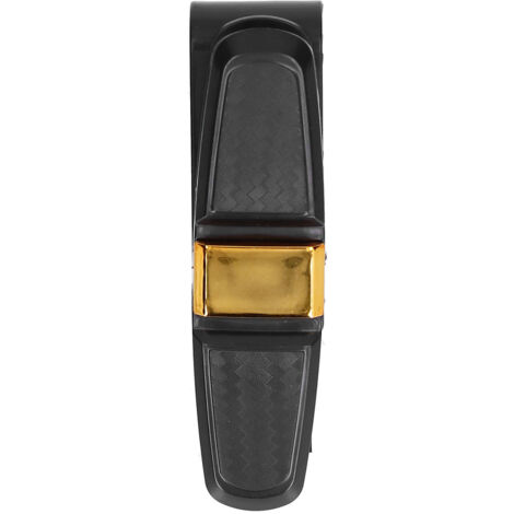 aqxreight Drehbarer Windschutzscheibenclip aus Kohlefaser, universeller Autobrillenhalter (A (Gold)).