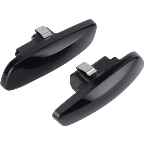 aqxreight Feu de Position Latéral LED, Clignotant de Garde-boue pour, éclairage Supérieur et Installation Facile, fumé.