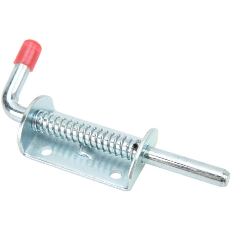 aqxreight Remorque Spring Pin Iron Galvanisé Barreau de 10 Mm de Diamètre pour les Remorques RVS Caravanes Pin Spring Est le Wi Trailer Batch Drum LatchTrailer Latchspring chargé Lat.