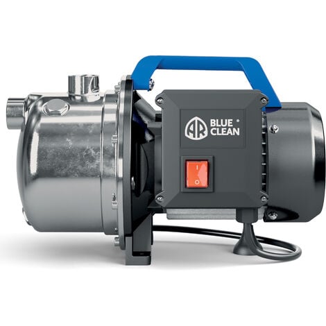 AR Blue Clean ARGP 1100X Selbstansaugende Pumpe für Klarwasser (1100 W, max. Förderleistung 4600 l/h, max. Förderhöhe 45 m)