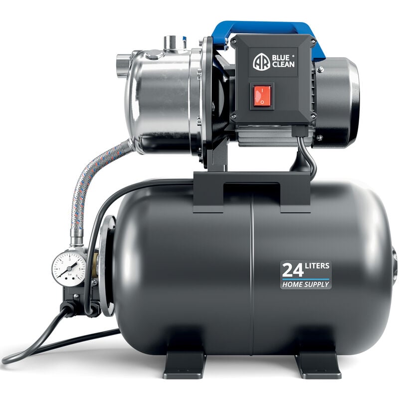 Ar Blue Clean - argp 1100XB Pompe Autoamorçante avec Réservoir pour Eaux Claires ( 1100 w, Débit max. 4.600 l/h, Hauteur d'élévation max. 45 m)
