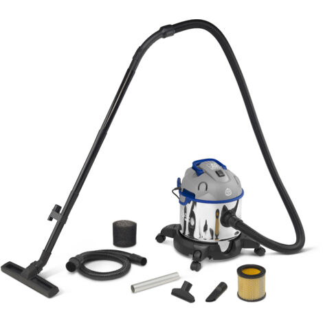 AR Blue Clean Aspirador multifunción 4 en 1 M20, Sólidos, Líquidos, Aspirador de Cenizas y función de soplador (1200 W, 20 l)