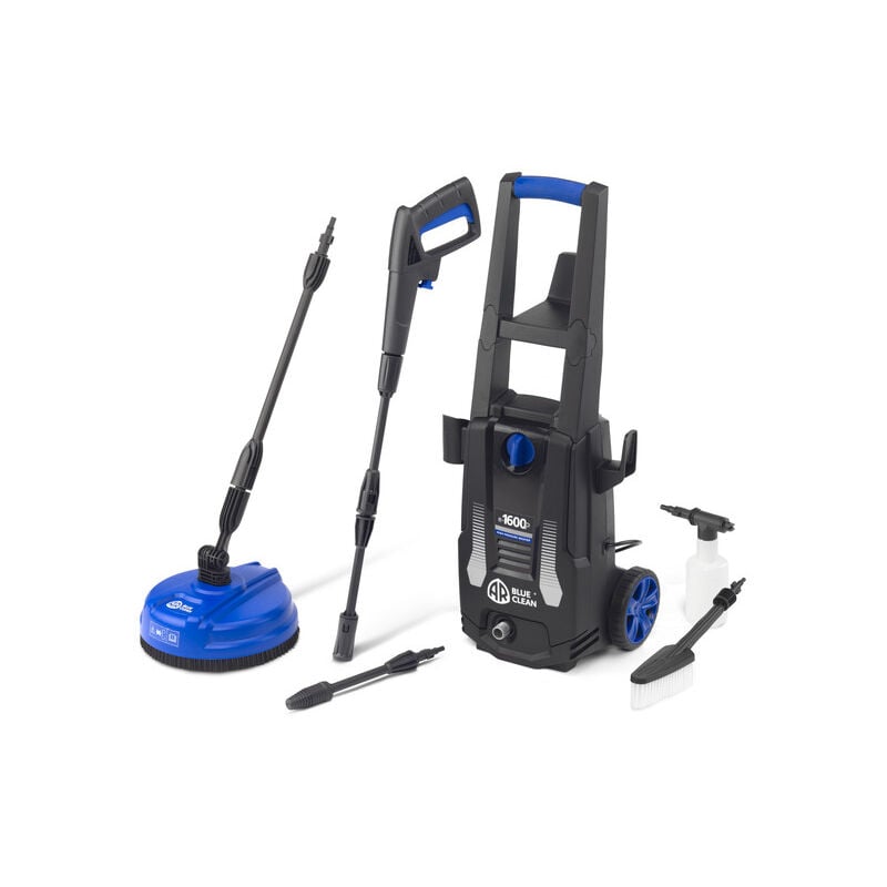 Ar Blue Clean - e-1600P Nettoyeur Haute Pression avec Patio Cleaner et Brosse Fixe (1600 w, 125 bar, 420 l/h)