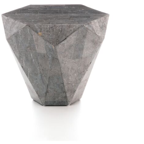 Ara minor, Tavolino da salotto Grigio (60cm X 60cm H. 50cm) Duzzle