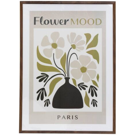 Arabella póster enmarcado 70x50cm - Atmosphera créateur d'intérieur