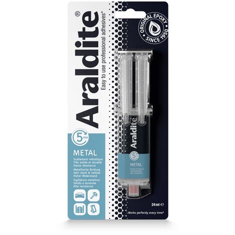 ARALDITE METAL 24ML NUEVO ENVASE 33501015