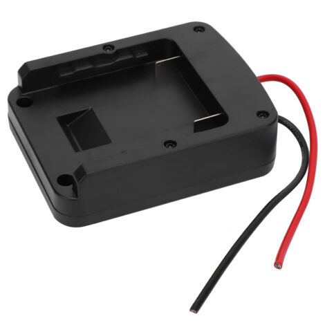 Aramox Adaptateur de Batterie 14.4 V / 18V, Performances Stables pour Convertir en Sortie de Câble de Bricolage, Adaptée aux Amateurs d'outils, Compatibles avec Convertir la Puissance de la