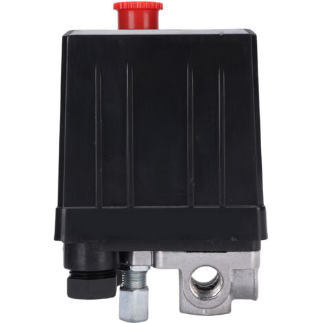 Aramox Compresseur d'air du Compresseur de la Pression de Commande de Commande Remplacement, 240V 15A 4 Trous Contrut de Pression de Réglage Efficace pour Compresseur d'air de 90 à 120.