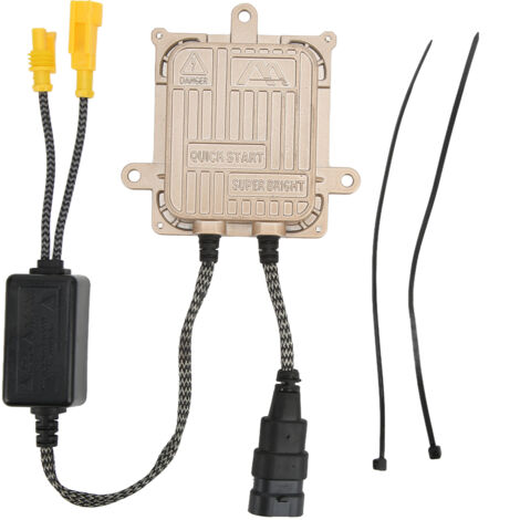 Aramox HID-Vorschaltgerät, Hochstrom-Schnellstart-HID-Vorschaltgerät 55W 12V Universal-Lampensteuergerät aus Aluminium für PKW
