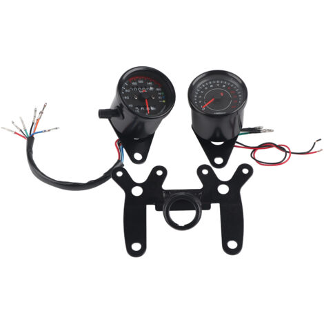 Aramox Motorrad-Tachometer, Universal-Tachometer, Retro-Zubehör für modifizierte Instrumente.