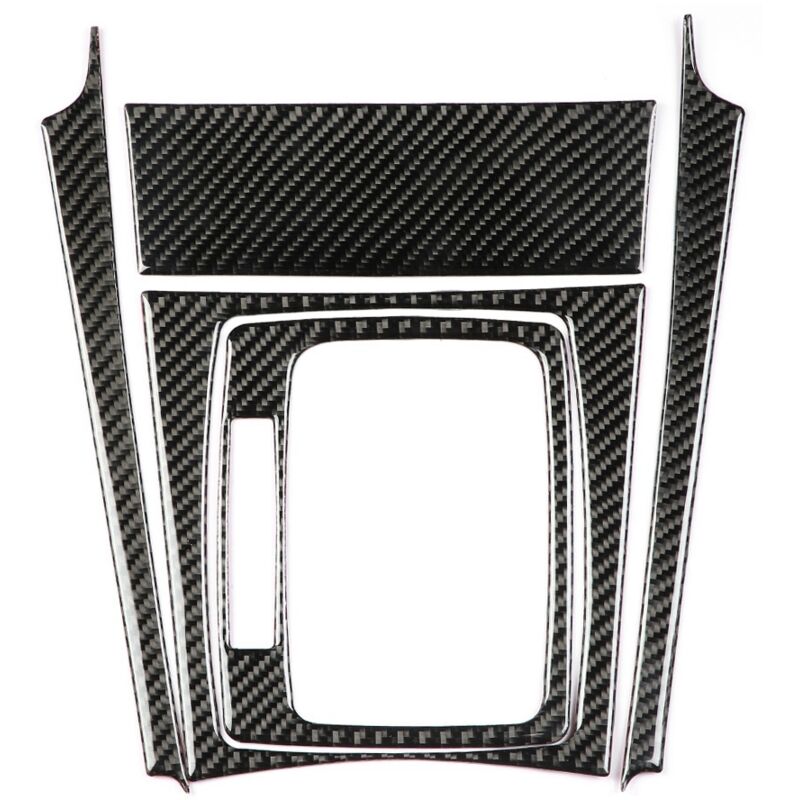 Image of Aramox Schalthebel-Abdeckung aus Kohlefaser für W204 C-Klasse 07-13 (Linkslenker)