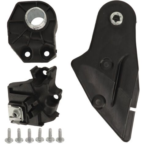 Aramox Scheinwerfergehäuse-Reparatursatz, Zuverlässiger Scheinwerferhalterungs-Reparatursatz, Kompatibel mit C-Klasse T-Modell S204, Erhält die Scheinwerfereffizienz (Rechts: