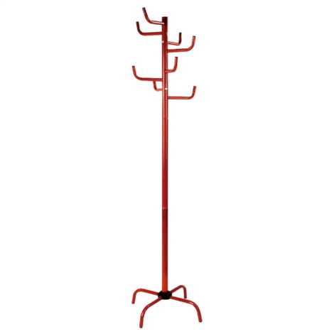 ARANAZ - Appendiabiti Resistente Metallico - Con Ganci - Colore Rosso - Dimensioni 175 cm x 50 cm x 50 cm - Organizza i tuoi Abiti con Stile e Solidità