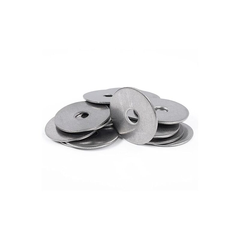 Arandela de carrocería grande Arandelas de guardabarros M5 x 20 mm - Arandelas de acero inoxidable A2 de alta calidad Arandelas inoxidables de gran