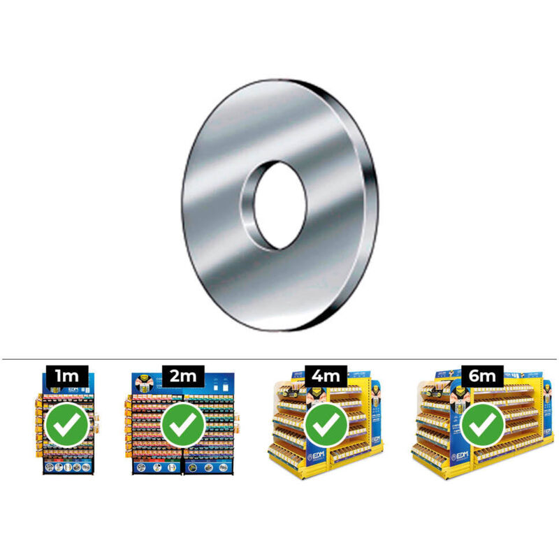 

Celo - ARANDELA PLANA DIN 9021 8MM. CJ 250 UN