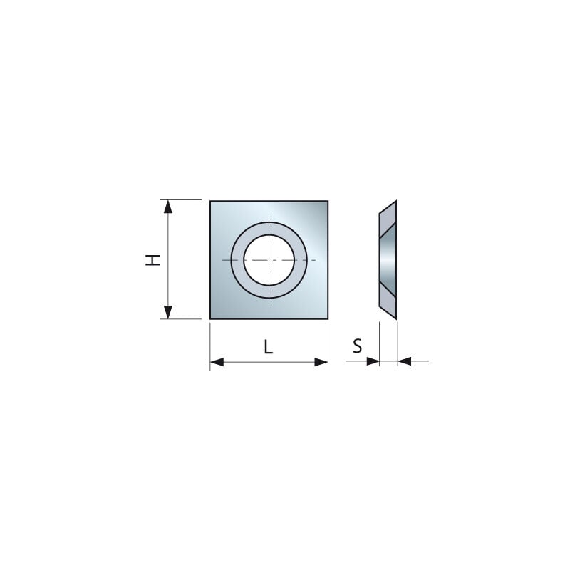 Freud - Araseur carré 31° 14x14x2 - F03FH03034 -RG01MAA310