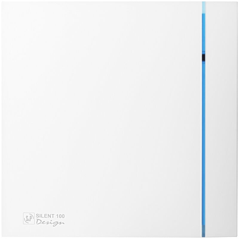 Aérateur design, 95 m3/h hygro réglable tempo réglable de 1 à 30mn moteur 12V s&p ( Unelvent 403556