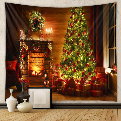 Babbo Natale Renne e albero di Natale 6 Decorazione Stringa Da Amscan 