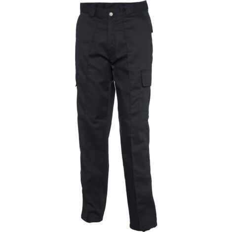 Arbeits-Cargohose Schwarz 42 245 g/m² 65 % Polyester länger geschnitten