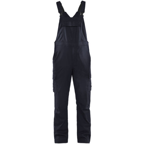 Arbeits-Overall mit Trägern Industrie Stretch 2D - Marine 54