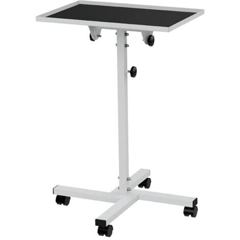 Arbeits- und Montagegestell stufenlos höhenverstellbar, neigbar bis 30°, Rollen Ø50 mm Maße in mm (BxT): 660 x 660