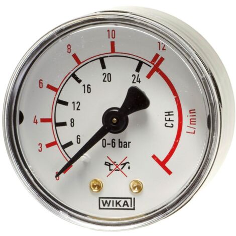 Arbeitsdruckmanometer (Argon-CO2)