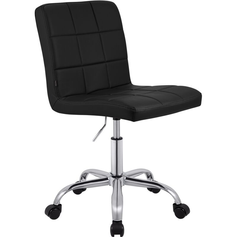 Clp Arbeitshocker Darfield Schwarz Kunstleder