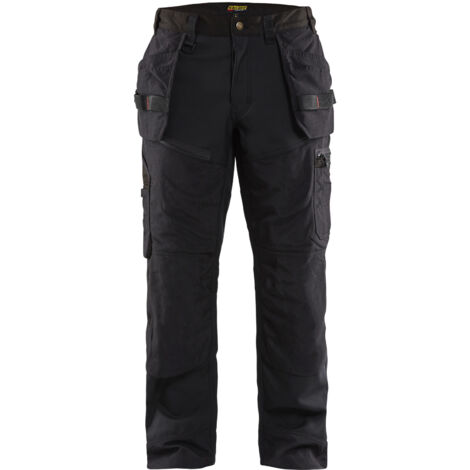 Arbeitshose aus Softshell X1500 - Schwarz M - FR(44) - SE(C50) - Normen