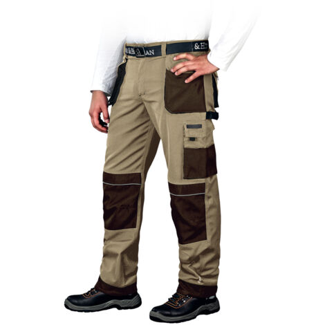 Arbeitshose beige/braun/schwarz in versch. Größen 56