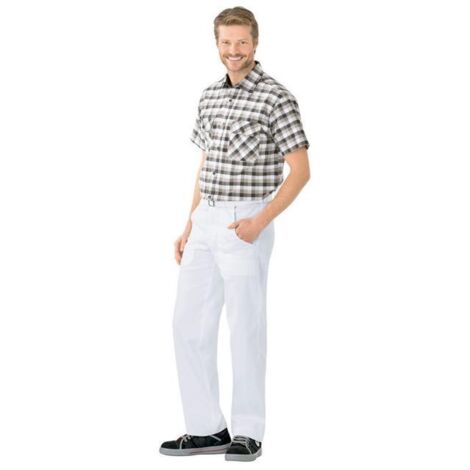 Arbeitshose Bundhose BW 290 reinweiß Größe 48