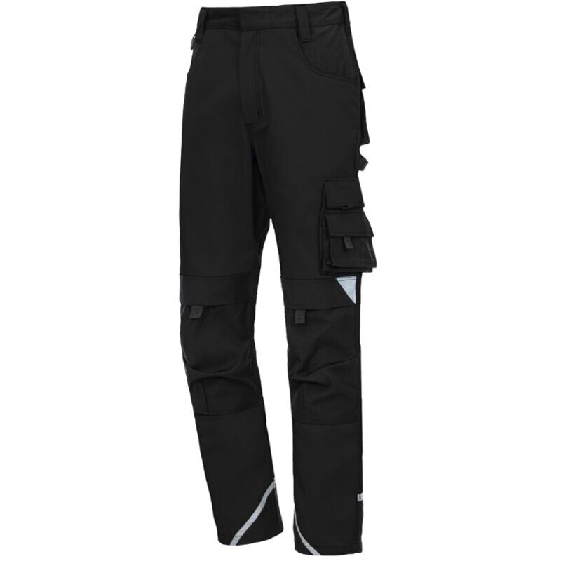 Arbeitshose Lang Motion Tex Plus 7610 Schwarz Gr. 50 Nitras