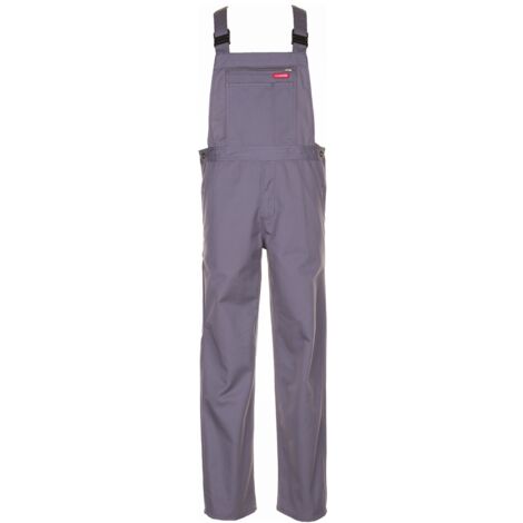 Arbeitshose Latzhose MG 260 grau Größe 64