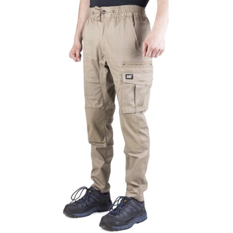 Arbeitshose mit Bund Dynamic Khaki W32 L30