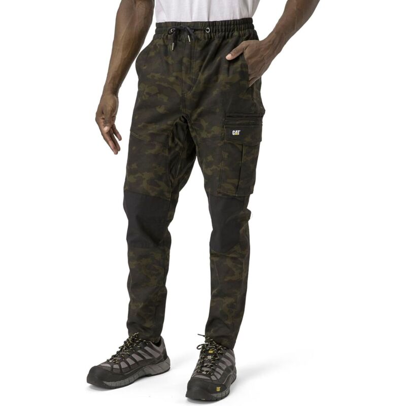 Caterpillar Arbeitshose Mit Bund Dynamic Night Camo W34 L34
