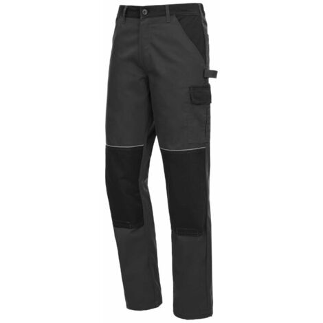 Arbeitshose Motion Tex Light 7512 Grau/Schwarz Gr. 90