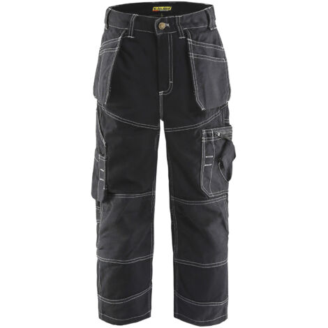 Arbeitshose X1500 für Kinder - Schwarz 164cm