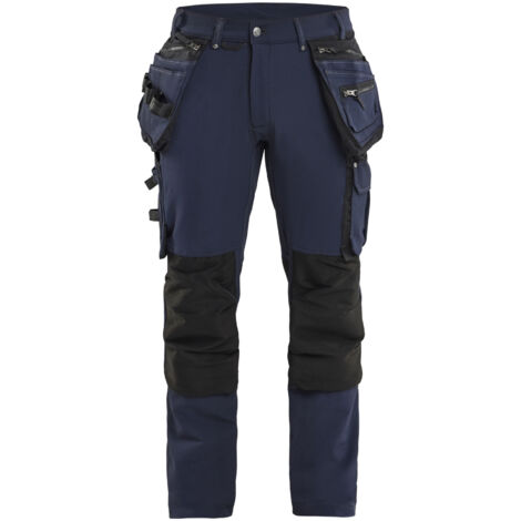Arbeitshose X1900 Artisan Stretch 4D 1998 - Dunkel Marine/Schwarz M - FR(42) - SE(C48) - Standards