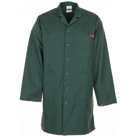 Arbeitsjacke Berufsmantel MG 260 mittelgrün Größe 56
