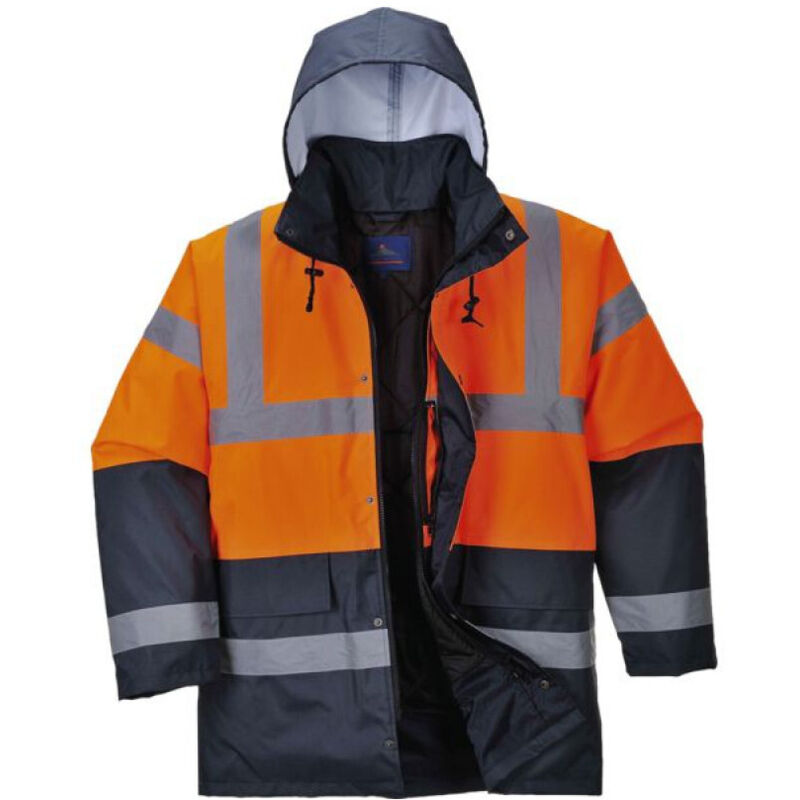 Bicolor Parka Traffic Farbe, Gelb Größe Xxl - Portwest