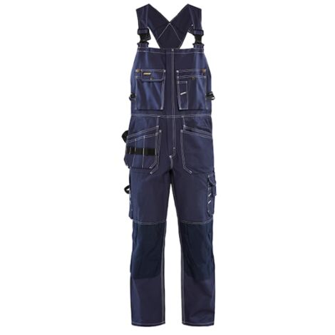 Arbeitslatzhose mit Trägern 2600 - Marine 48L