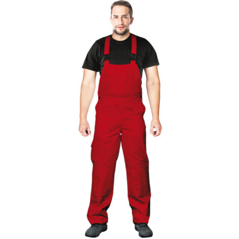 Arbeitslatzhose rot (BISTER) 48